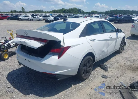 2022 Hyundai Elantra Sel из США, поврежденный, VIN 5NPLS4AG3NH076977